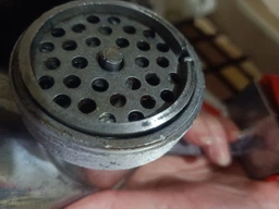М'ясорубка ручна механічна з круглим горлом RS-101 33 кг/год. фото від покупців 10