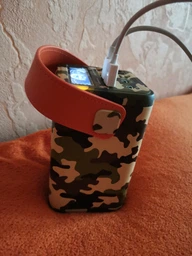 Повербанк O2 Project 60000 mAh 30 wat для ноутбука, телефону. Зарядна станція на 6 портів USB Powerbank з ліхтариком (Black) фото від покупців 4