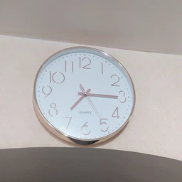 Настінний годинник безшумний Losso Premium Gold CW-30 - Білий фото від покупців 6
