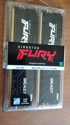 Пам'ять ПК DDR4 16GB KIT (8GBx2) 3200 FURY Beast Kingston (teh0014331)
