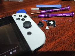 Комплект інструментів для ремонту Nintendo switch (rev1, rev2, OLED, lite) викрутки для заміни стіків