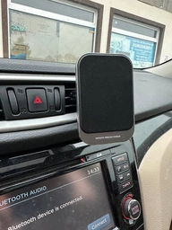 Магнитный автодержатель с беспроводной зарядкой MagSafe Premium 15W (BLACK) фото от покупателей 1