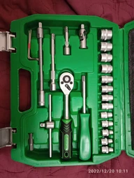 Набір інструментів, 46 од., 1/4" INTERTOOL ET-6046SP фото от покупателей 6