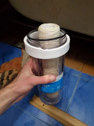 Фільтр магістральний ECOSOFT 10", підключення 1/2", з поліпропіленовим картриджем (FPV12ECO)