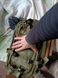 Тактический военный рюкзак MALATEC 30 литров оливковый фото от покупателей 1