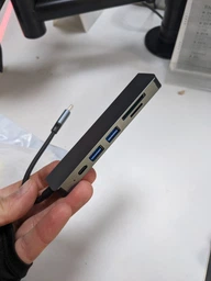 USB хаб на 2 х HDMI USB 3.0 PD Розгалужувач для ноутбука перехідник Type-C Адаптер USB C - Dual HDMI PAVLYSH P4 фото від покупців 8