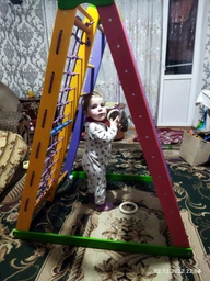 Детский спортивный уголок для дома SportBaby Kind Start 4 фото от покупателей 6