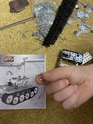 Металлический конструктор Steel World «Танк» 930 деталей