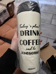 Термокружка Coffee time Cup 450 мл Ardesto AR2645DBB фото от покупателей 1