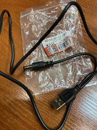 Переходник USB(M)=>DC 5.5/2.1mm(M) с повербанка на роутер 12v фото от покупателей 3