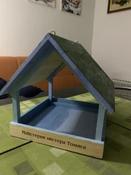 Кормушка для птиц подвесная Мастерская мистера Томаса Дерево фото от покупателей 11