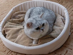 Лежак для собак и кошек Природа Люкс PR241783 52х36х20 см Фиолетовый (4823082417834) фото от покупателей 13