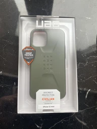 Чохол протиударний UAG Civilian (Original) для iPhone 12 Mini (5.4") Eggplant 11234D114949 фото від покупців 3