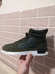 Мужские ботинки высокие Puma Graviton Mid 383204-01 48.5 (13UK) 32 см Черные (4064533857131)