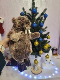 Бобер плюшевий з імітацією звуку Trixie 35910 27 см (4011905359106)A фото від покупців 4