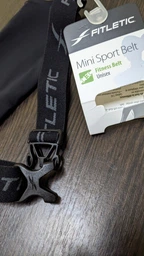 Сумка на пояс для бега Fitletic Mini Running Belt Черная (MSB01-01) фото от покупателей 3