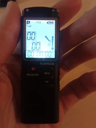 Диктофон цифровий з активацією голосом Volemer T60 Mp3, VOX, 15 годин запису 16 Гб фото від покупців 3