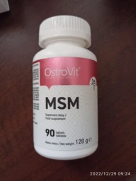 Препарат для суглобів і зв'язок OstroVit MSM, 90 таблеток фото від покупців 3