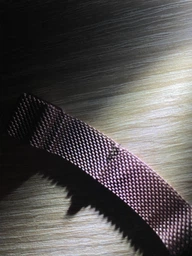 Ремешок Миланская петля (Milanese Loop) для Xiaomi Mi Band 5/6 (01) Light Puprle лиловый фото от покупателей 3