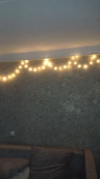 Світлодіодна гірлянда «Кульки» 6 м на 40 LED, тепле біле світло, живлення від 3 батарейок AA фото від покупців 4