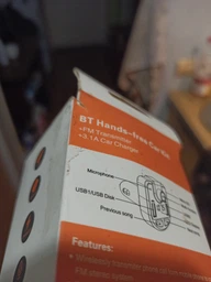FM трансмиттер модулятор для авто MP3 MOD X8- 4522 bluetooth черный фото от покупателей 16