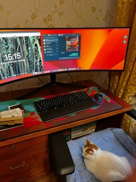 Игровая поверхность Cherry Xtrfy Xtrfy GP5 Litus Blue XL (920 x 400 x 4мм) (GP5-XL-LITUS-BLUE) фото от покупателей 4