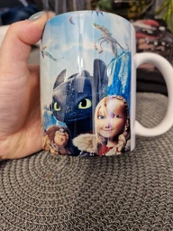 Кружка Як приручити дракона How to train your dragon HD.02.04 чорний