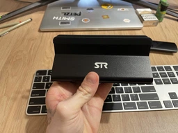 Металева підставка для ноутбука STR Aluminium Laptop Stand (C4) - Silver фото від покупців 3