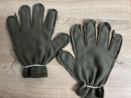 Зимние тактические перчатки на флисе ВСУ Traum Хаки