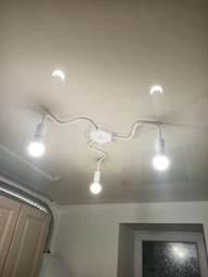 Люстра лофт MSK Electric Laminari стельова на три лампи NL 17503-3 BK