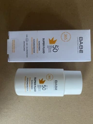 Солнцезащитный супер флюид Babe Laboratorios SPF 50 для всех типов кожи 50 мл (8437014389449) фото от покупателей 5