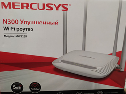 Маршрутизатор Mercusys MW325R WiFi4 / N300 / 100Мбіт/с / 2x2 MIMO / 4 антени 5дБі фото від покупців 2