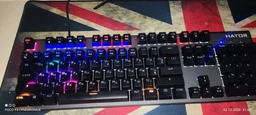 Клавиатура механическая HATOR Starfall Rainbow Origin Red (HTK-608)