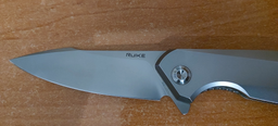 Карманный нож Ruike P128-SF Серый фото от покупателей 2