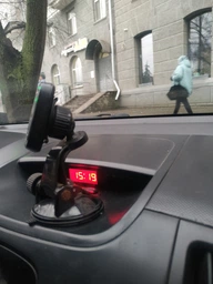 Автодержатель для телефона магнитный Intaleo CM01GP Black (1283126483677) фото от покупателей 11