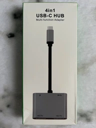 USB хаб на 2 х HDMI USB 3.0 PD Розгалужувач для ноутбука перехідник Type-C Адаптер USB C - Dual HDMI PAVLYSH P4 фото від покупців 6