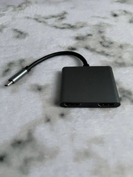 USB хаб на 2 х HDMI USB 3.0 PD Розгалужувач для ноутбука перехідник Type-C Адаптер USB C - Dual HDMI PAVLYSH P4 фото від покупців 4