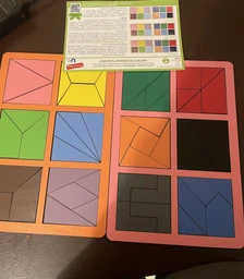 Дидактическая игра Сложи квадрат 2 уровень Методика Никитиных А391 Komarovtoys