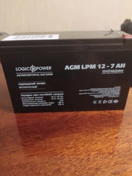 Аккумуляторная батарея LogicPower AGM LPM 12V-7Ah (LP3862) фото от покупателей 17