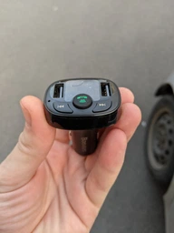 Автомобильный FM-трансмиттер (FM-модулятор) Baseus T-Complex S-09A Bluetooth MP3 c функцией зарядного устройства 2-USB (3.4А) и вольтметром фото от покупателей 2