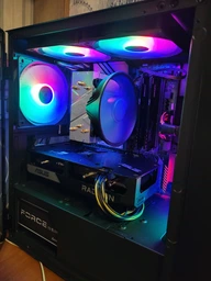 Процесор AMD (AM4) Ryzen 5 5500, Box, 6x3.6 GHz (Turbo Boost 4.2 GHz), L3 16Mb, Cezanne, 7 nm, TDP 65W, розблокований множник, кулер Wraith Stealth (100-100000457BOX)