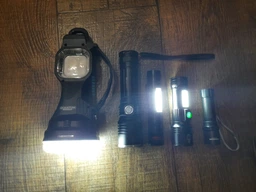 Ліхтар кемпінговий акумуляторний Quantum Stalker QM-FL3020 3W LED+COB solar з USB Чорний (3302260105141) фото від покупців 2