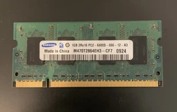 Оперативна пам'ять SAMSUNG DDR2 SO-Dimm 2GB 800 Mhz (M470T5663QZ3-CF7)