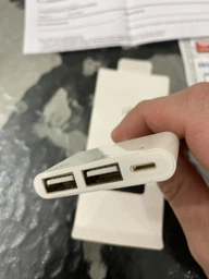 Переходник для iPhone на 2 USB адаптер для iPad на флешку кабель для подключения камеры с разъемом зарядки PAVLYSH PA-16