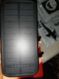 УМБ Promate SolarTank-20PDQi 20000 mAh с солнечной панелью 20W PD USB-C 18W QC USB-A 10W Qi 2xUSB-A Black (solartank-20pdqi.black) фото от покупателей 16
