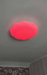 Люстра светодиодная потолочная LUMINARIA ALMAZ 60W RGB R495 SHINY 220V IP20, LED светильник с пультом ДУ фото от покупателей 4