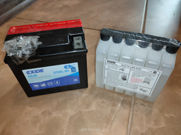 Мото аккумулятор Exide AGM 4 Ah Ев (-/+) 70EN (ETX5L-BS) фото от покупателей 3