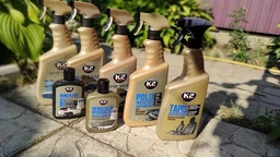 Швидкий віск для кузова K2 Spid Wax K087M1 770 мл — поліроль-спрей для блиску та захисту авто, гідрофобний ефект, без розводів фото від покупців 8