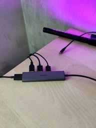 USB-хаб Ugreen CM473 USB 3.0 to 4-Port USB 3.0 Hub Space Gray (UGR-20805)