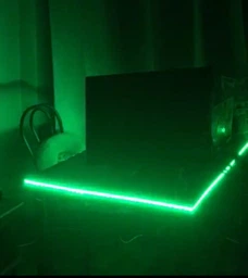 Світлодіодна вологостійка самоклейна стрічка Nazim Rainbow Light з пультом ДУ і блоком живлення фото від покупців 4